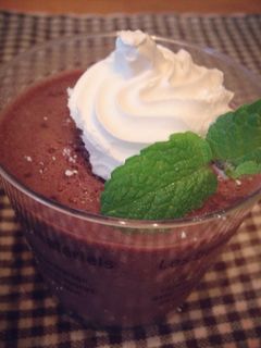 低糖質なプロテインチョコプリン♡-レシピのメイン写真