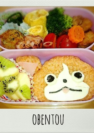 ジバニャンのお弁当-レシピのメイン写真