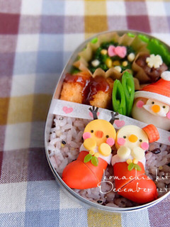 クリスマス キャラ弁♡クリスマス-レシピのメイン写真