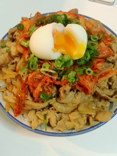 豚キムチ丼-レシピのメイン写真