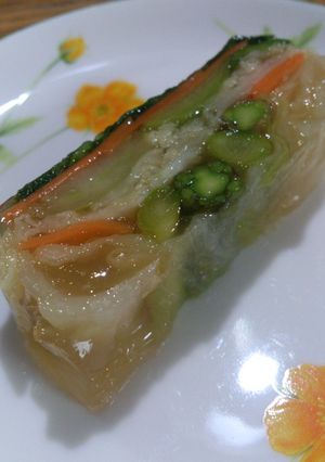 簡単!野菜のテリーヌ-レシピのメイン写真