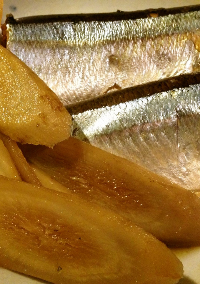 秋刀魚とごんぼのしょうが煮✿-レシピのメイン写真
