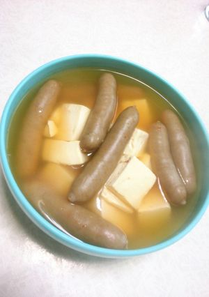 ウインナー豆腐キムチ煮-レシピのメイン写真