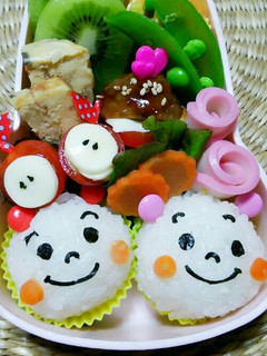 *ピックでキャラ弁おにぎり*-レシピのメイン写真
