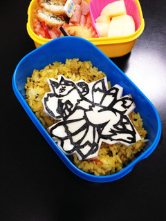 妖怪ウォッチ☆キュウビ☆キャラ弁-レシピのメイン写真