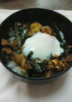 超簡単豚キムチ丼-レシピのメイン写真