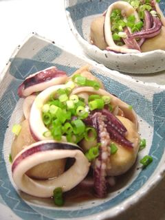 里芋とイカの味噌煮-レシピのメイン写真