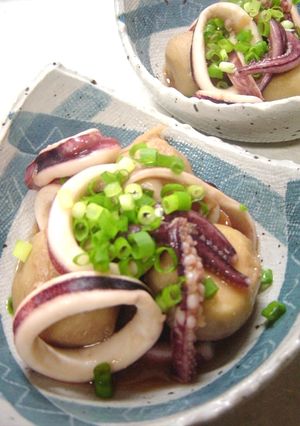 里芋とイカの味噌煮-レシピのメイン写真