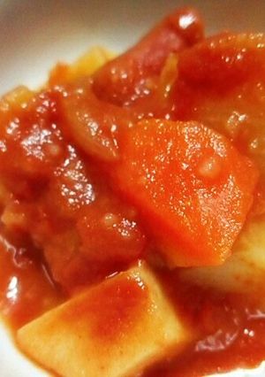 トマト缶で肉じゃが風-レシピのメイン写真