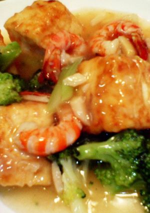 中華風あんかけ豆腐-レシピのメイン写真
