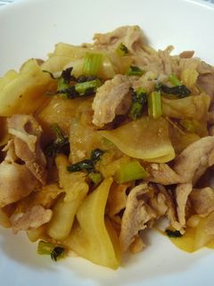 簡単!大根と豚肉のショウガ焼き-レシピのメイン写真