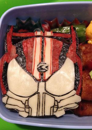 キャラ弁☆仮面ライダードライブ-レシピのメイン写真