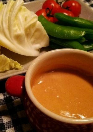 キャベツなどに＊味噌ダレ-レシピのメイン写真