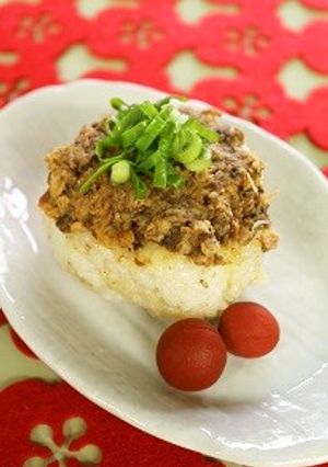 鯖味噌焼きおにぎり　-レシピのメイン写真