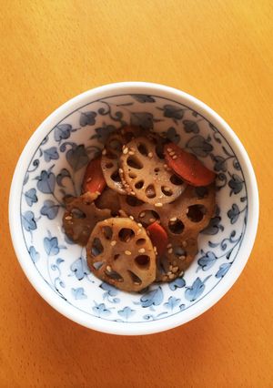 さくさく蓮根のきんぴら-レシピのメイン写真