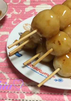 ♡米粉で簡単みたらし団子♡-レシピのメイン写真