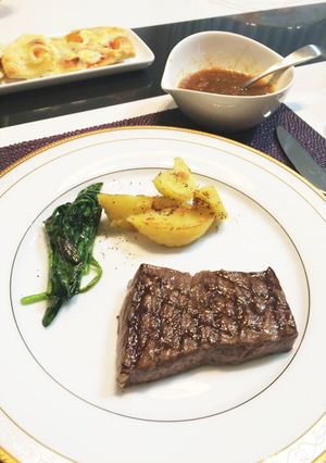 ステーキ-レシピのメイン写真