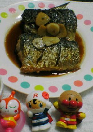 ★さばのにんにく煮★-レシピのメイン写真