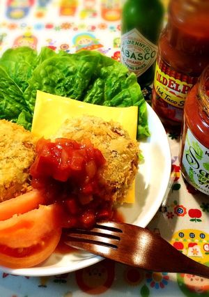 タコ・ミート コロッケ-レシピのメイン写真