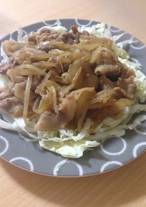 肉少なめでも食べごたえあり！生姜焼き-レシピのメイン写真