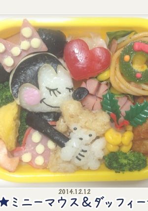 ミニーマウス＆ダッフィー☆-レシピのメイン写真