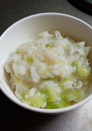 幼児食♡キャベツとしらすの雑炊-レシピのメイン写真