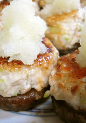 ポン酢でサッパリ＊しいたけの肉詰め＊-レシピのメイン写真