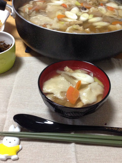 野菜たっぷり 【ひっつみ汁】-レシピのメイン写真