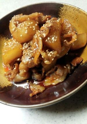 ☆★豚肉と大根のｺﾁｭｼﾞｬﾝ煮★☆-レシピのメイン写真