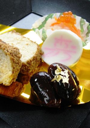 介護食　お正月　やわらかチキンの松風焼き-レシピのメイン写真