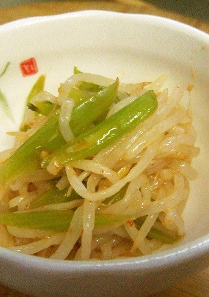 もやしと春菊のキムチ-レシピのメイン写真
