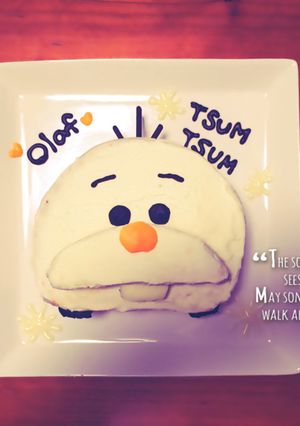 ハーフケーキ(オラフ)-レシピのメイン写真