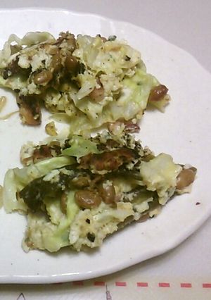 なっとうふやき-レシピのメイン写真