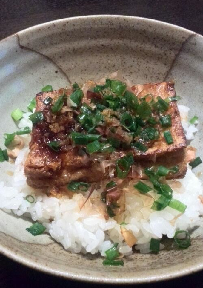 簡単☆焼くだけ　厚揚げ丼-レシピのメイン写真