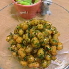 รูปของ 揚げ大豆の青のりまぶし！