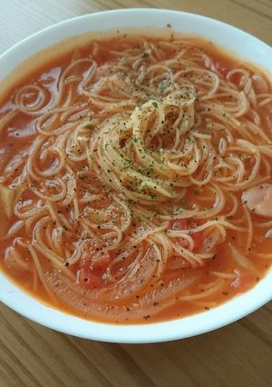 鍋ひとつで『スープパスタ』-レシピのメイン写真
