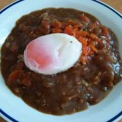 รูปของ 大根 人参 お豆のカレー