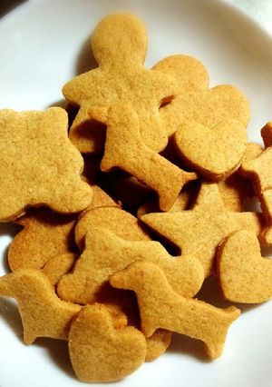 サクサクッキー☆型抜きなこ味(´▽`*)-レシピのメイン写真