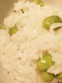 簡単すぎる枝豆ご飯-レシピのメイン写真