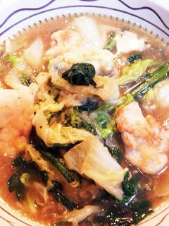 鶏肉と白菜のみぞれ煮-レシピのメイン写真