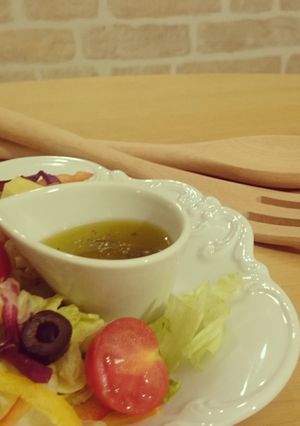 ぶたカフェ♪オリーブオイルドレッシング-レシピのメイン写真