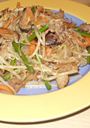 焼肉のたれでチャプチェ!-レシピのメイン写真