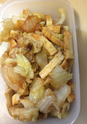 白菜とさつま揚げの簡単副菜-レシピのメイン写真