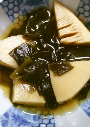 超簡単！ 筍 ワカメ 若竹煮 お正月にも-レシピのメイン写真