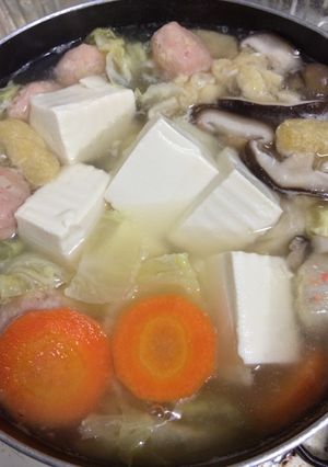 和風だしの素で☆あったかお鍋-レシピのメイン写真