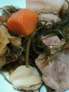 豚肉と刻み昆布の煮物-レシピのメイン写真