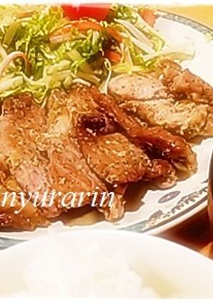 トースターで簡単☆豚ロースハーブ焼き-レシピのメイン写真