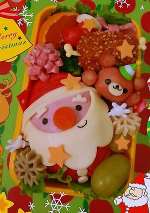 ロールパンde簡単サンタさんサンド♪-レシピのメイン写真