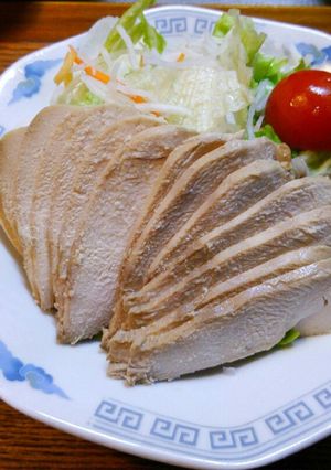 レンジで柔らか鶏胸肉のチャーシュー-レシピのメイン写真