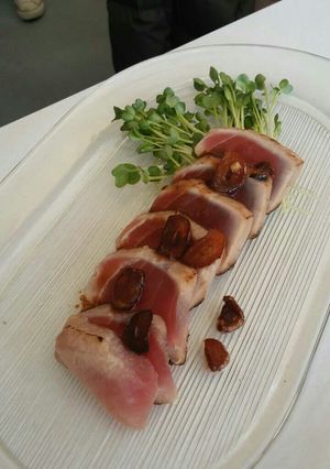 炙りマグロのにんにくバター醤油-レシピのメイン写真